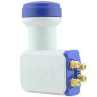 MAG DÖRTLÜ QUAD ALTIN UÇLU NEC CHIP LNB 0.1DB