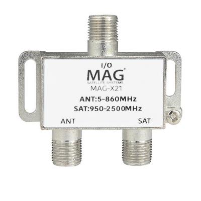 MAG MAG-X21 TV/SAT 5-2500MHZ COMBINER 950-2500 MHZ
