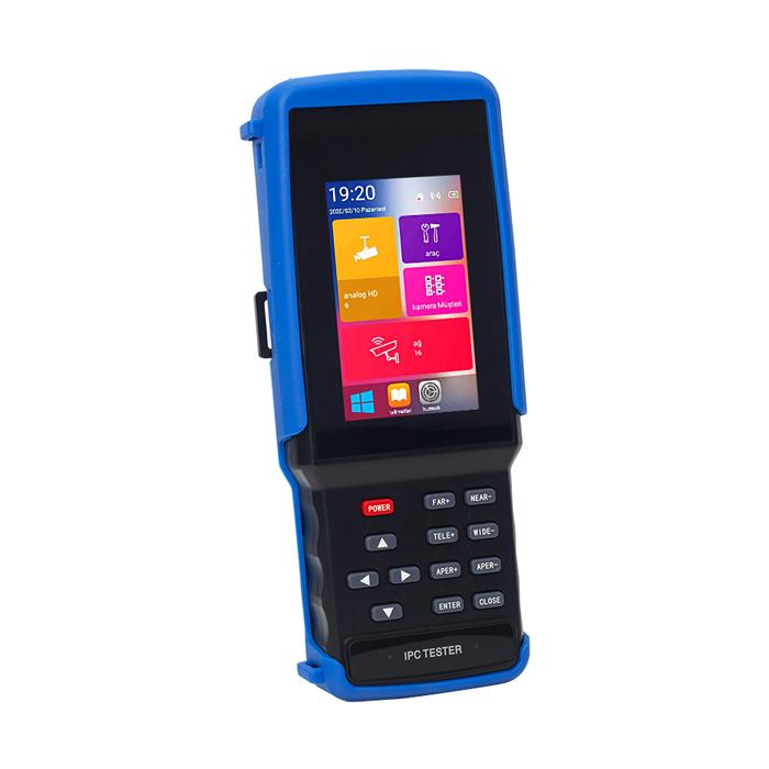 MAGBOX IP+AHD+ANALOG SD KART GİRİŞLİ CCTV DOKUNMATİK 48V POE KAMERA TEST CİHAZI (4.3 EKRAN*WIFI*FENERLİ)