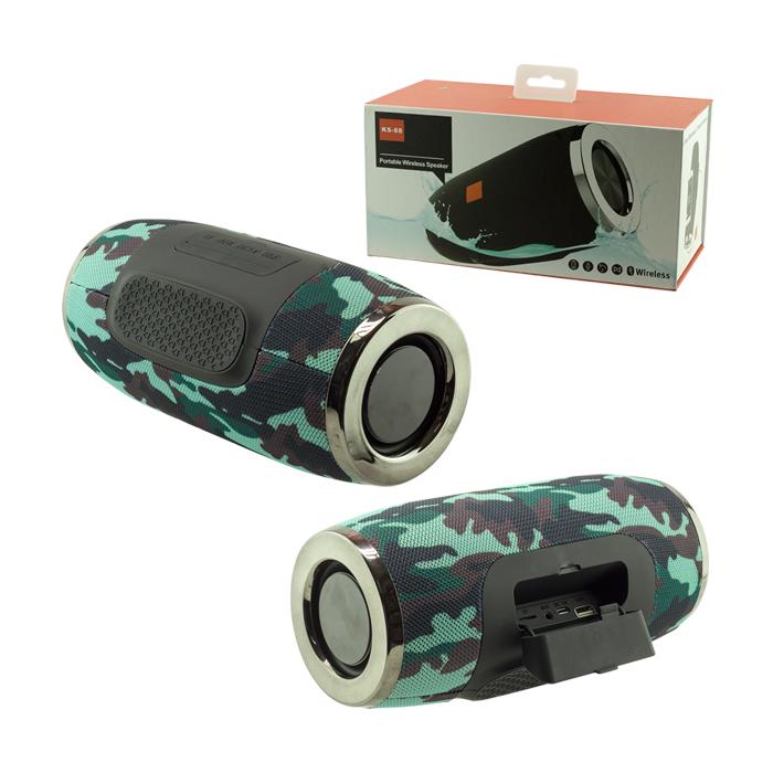 MAGICVOICE KS-88 USB+SD+BLUETOOTH DESTEKLİ 16 WATT SU GEÇİRMEZ TAŞINABİLİR WIRELESS HOPARLÖR