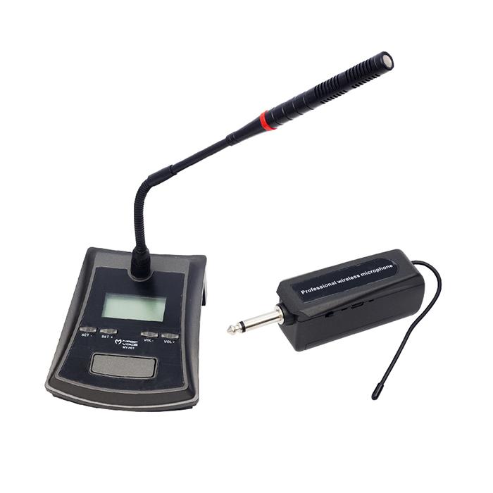 MAGICVOICE MV-H01 UHF ŞARJLI ALICI RECEVIER KABLOSUZ KÜRSÜ MİKROFONU