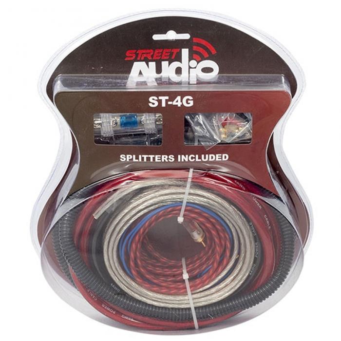 MAGICVOICE MV-6189 4GA OTO AMFİ - ANFİ KABLO SETİ 120A SİGORTA DAHİL