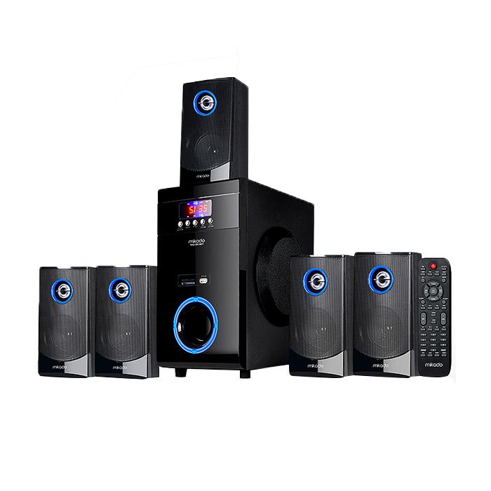 MIKADO MD-813BT 5+1 USB/SD/FM DESTEKLİ MULTIMEDIA BLUETOOTH HOPARLÖR - SPEAKER