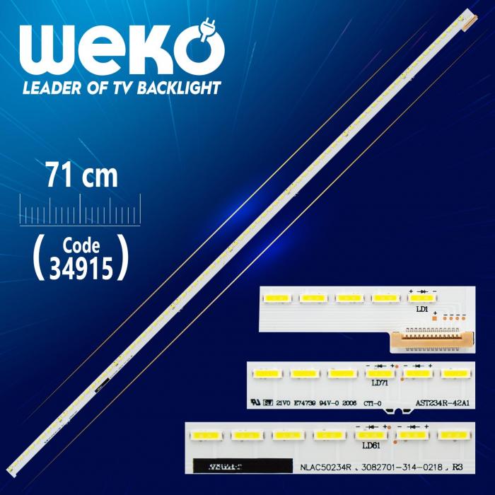 NLAC50234R - AST234R-42A1 - 71 CM 80 LEDLİ- (WK-752)