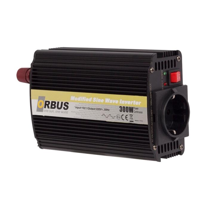 ORBUS 12 VOLT - 300 WATT MODIFIED SINUS INVERTER