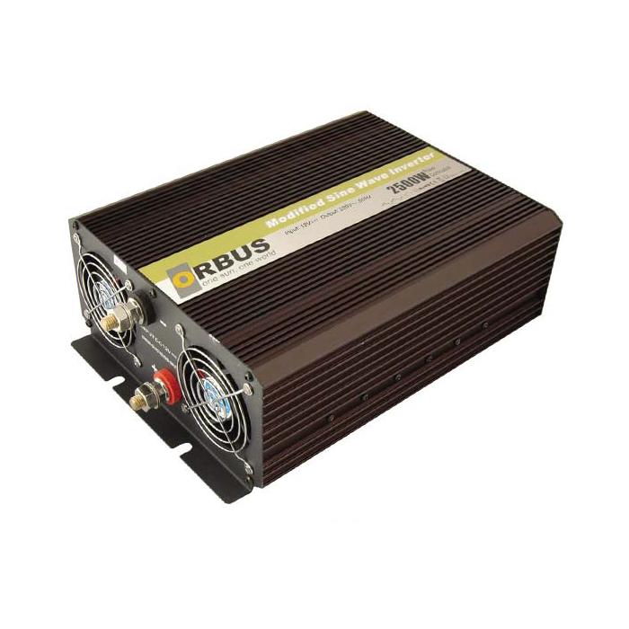 ORBUS MS12-2500 12 VOLT - 2500 WATT MODIFIED SINUS INVERTER
