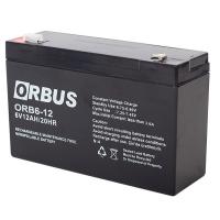 ORBUS 6 VOLT - 12 AMPER AKÜ (150 X 50 X 94 MM)