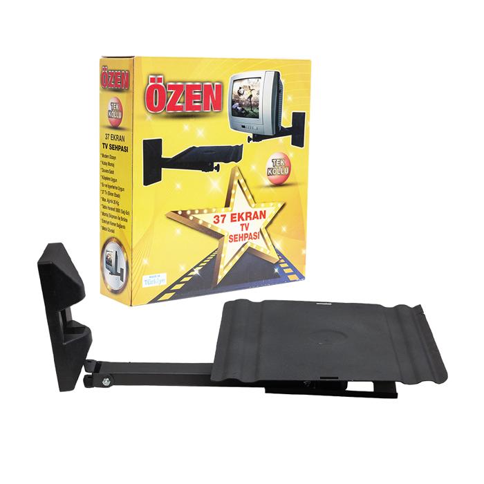 ÖZEN 37 EKRAN TEK KOLLU KEMERLİ TÜPLÜ TV SEHPASI