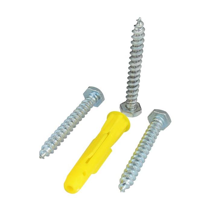 PLASTİK DÜBEL + VİDA (100 ADET)