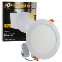 POWERMASTER 9 WATT 3000K 130 MM SIVA ALTI GÜNIŞIĞI YUVARLAK SLIM LED-ECO SPOT PANEL