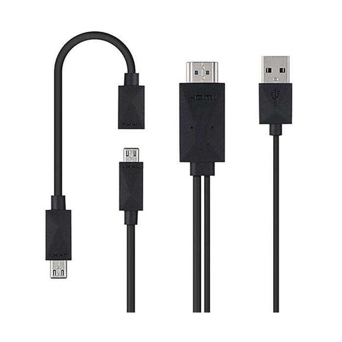 POWERMASTER PM-16387 SAMSUNG S2+S3+S4 + ANDROID TELEFONLAR UYUMLU HDMI ÇEVİRİCİ KABLO