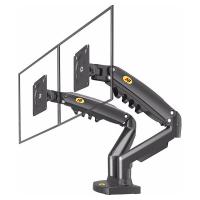 POWERMASTER F160 17 - 27 AMORTİSÖRLÜ STAND ÇİFT KOL LCD-LED MONİTÖR TUTUCU STAND ASKI APARATI