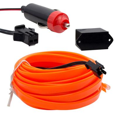 POWERMASTER PM-18224 ARAÇ İÇİ NEON ORANJ 5 METRE ÇAKMAKLIKLI İP AYDINLATMA