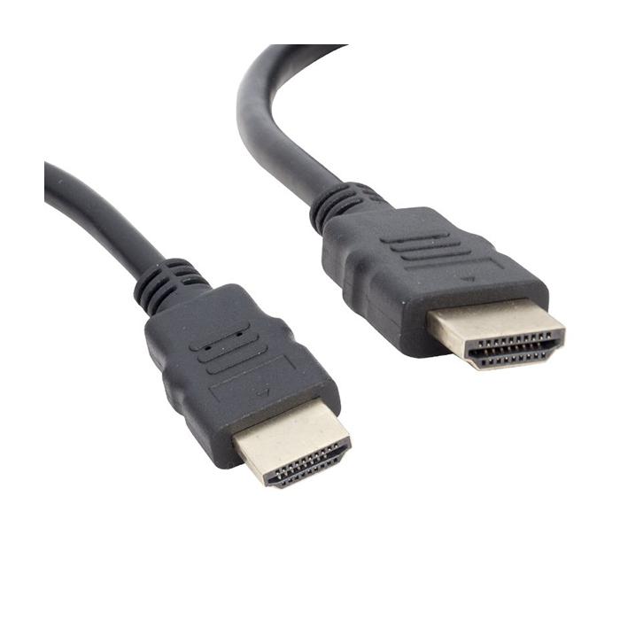 POWERMASTER PLASTİK DÜZ SİYAH 3 METRE POŞETLİ HDMI KABLO