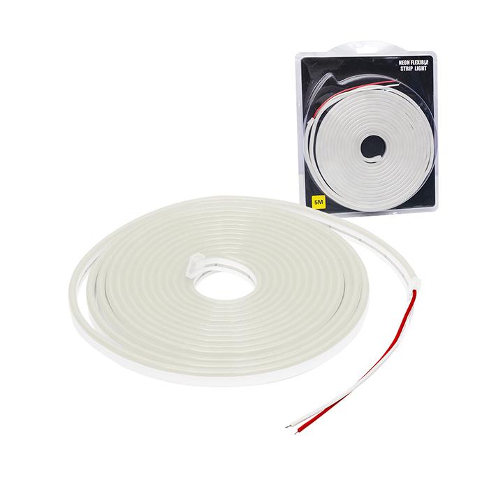 POWERMASTER NEON LED ŞERİT BEYAZ 12 VOLT 5 METRE