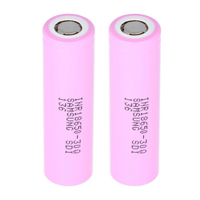 POWERMASTER PM-15955 SAMSUNG INR-18650-30Q 3.7 VOLT 3000 MAH LI-ION PİL (2Lİ PAKET FİYATI)