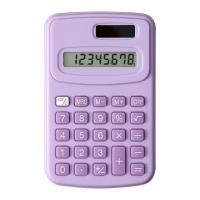 POWERMASTER PM-25422 MOR 8 HANELİ MİNİ HESAP MAKİNESİ