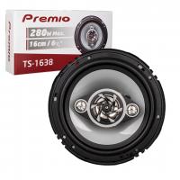 PREMIO TS-1638 6 16 CM 280 WATT TWEETERLI KAPAKLI OTO HOPARLÖR (2Lİ TAKIM)