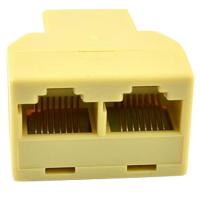 RJ 45 1 DİŞİ/2 DİŞİ ÇEVİRİCİ 8P8C (DAĞITICI-ÇOKLAYICI)