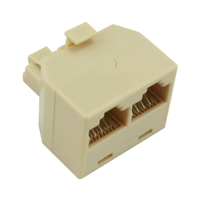 RJ 45 1 ERKEK / 2 DİŞİ 8P8C ÇEVİRİCİ