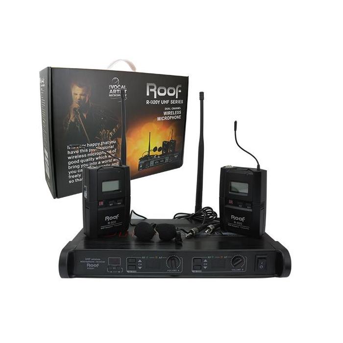ROOF R-920 2 YAKA 2 KANAL UHF TELSİZ MİKROFON