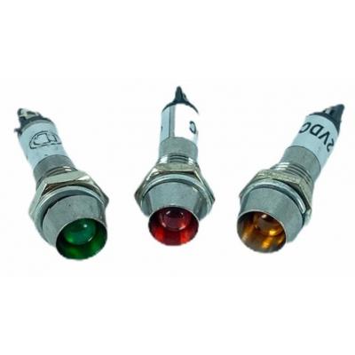 IC-225 SİNYAL LAMBASI Ø8MM METAL 24 VOLT