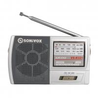 SONIVOX VS-R321 GÜMÜŞ RENK CEP TİPİ ANALOG FM RADYO