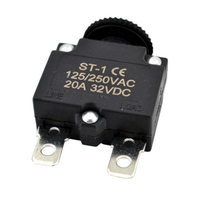 ST SERİSİ TERMİK SİGORTA 20 AMPER 125/250VAC 32VDC (IC-271S)