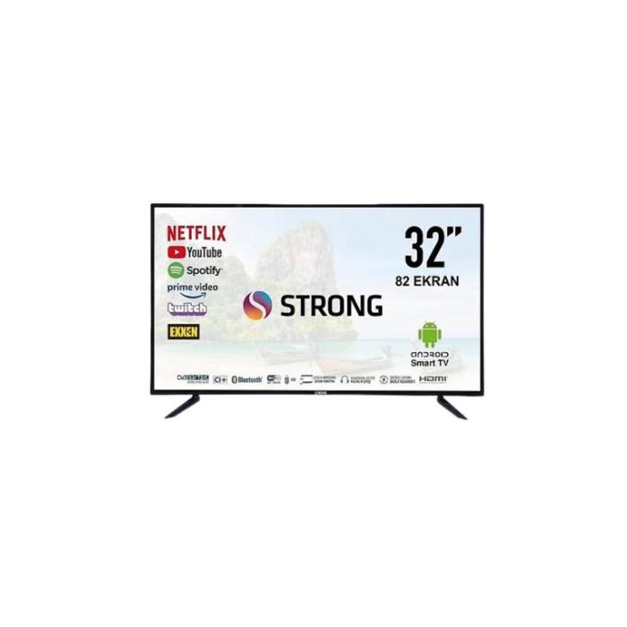 STRONG MT32ES2000 32 82 EKRAN UYDU ALICILI FULL HD ANDROİD SMART LED TV