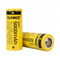 SUNKKO 3.7 VOLT 5000 MAH 26650 ŞARJ EDİLEBİLİR PİL (2Lİ PAKET FİYATI)