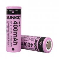 SUNKKO IFR 3.2 VOLT 400 MAH 14430 ŞARJ EDİLEBİLİR PİL (2Lİ PAKET FİYATI)