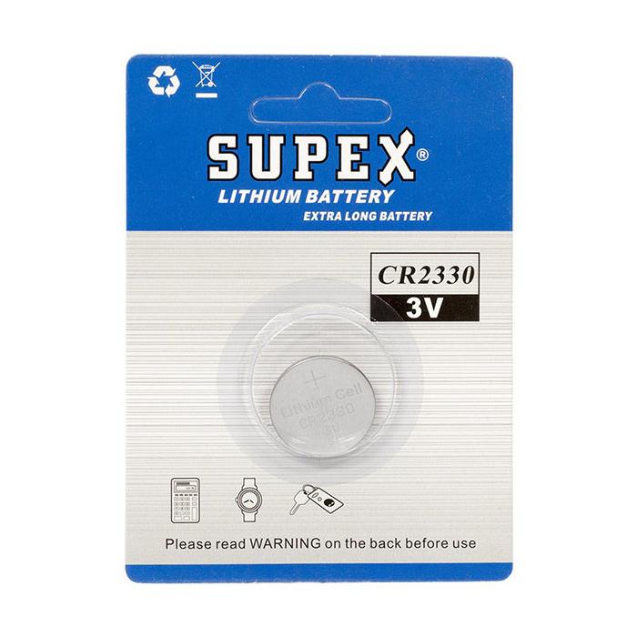 SUPEX CR2330 3 VOLT LİTYUM PİL (TEKLİ)