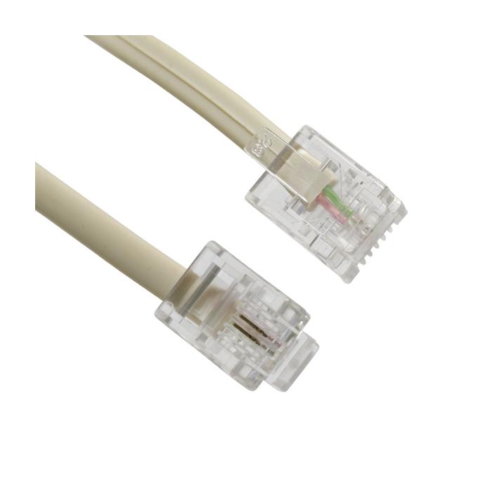 TELEFON HAT KABLOSU HAZIR 25 METRE KREM 6P/2C