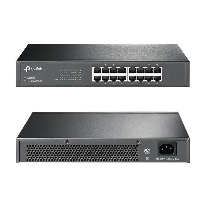 TP-LINK TL-SG1016D 16 PORT 10/100/1000 MBPS GIGABIT SWITCH