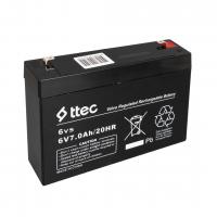 TTEC 6 VOLT 7 AMPER KURU AKÜ (151X35X94MM)