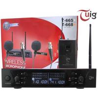 TUIG T-668 2 YAKA 2 KANAL KABLOSUZ UHF TELSİZ MİKROFON