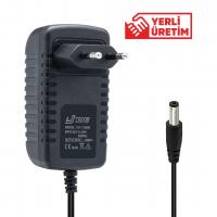 UJTOYS 6 VOLT 1 AMPER 5.5*2.5 UÇLU YERLİ ÜRETİM PRİZ TİPİ ADAPTÖR