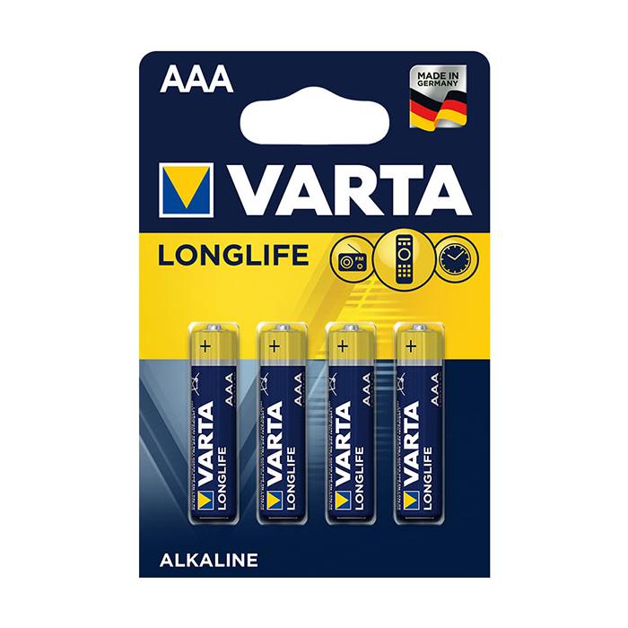 VARTA LONGLIFE POWER ALKALİN AAA İNCE KALEM PİL (4LÜ PAKET FİYATI)