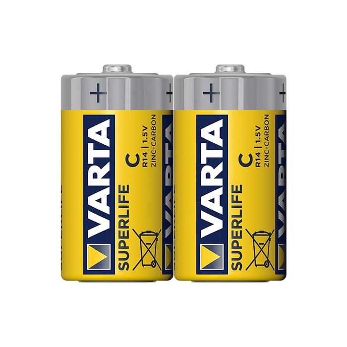 VARTA SUPERLIFE ÇİNKO ORTA BOY C PİL (24LÜ PAKET FİYAT)