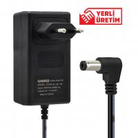 WEKO 5 VOLT - 3 AMPER 5.5*2.5 UÇLU YERLİ ÜRETİM PLASTİK KASA PRİZ TİPİ ADAPTÖR