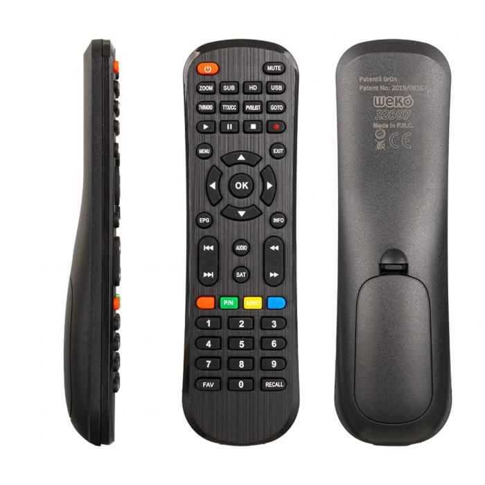 WEKO KR HOMETECH 1000*1050 - REDLINE HD UYDU KUMANDASI (40200=33997)