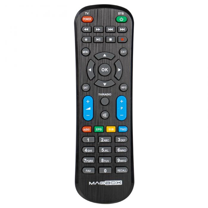 WEKO KR MAGBOX ETHERNET*MAGBOX WEGA HD SLIM ORJİNAL TV KONTROLLÜ UYDU KUMANDASI (1569=33206)