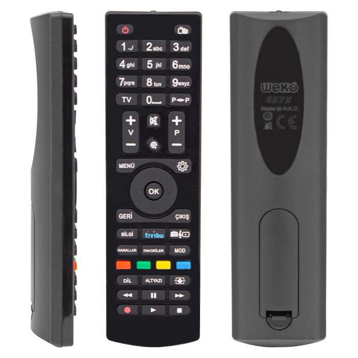 FULLY KR TÜRK TELEKOM TİVİBU HD UYDU KUMANDASI (A-52T)