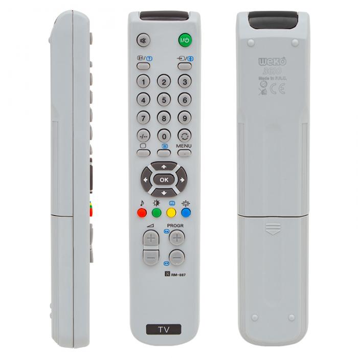 WEKO KT SONY RM 887 BEYAZ TV KUMANDA