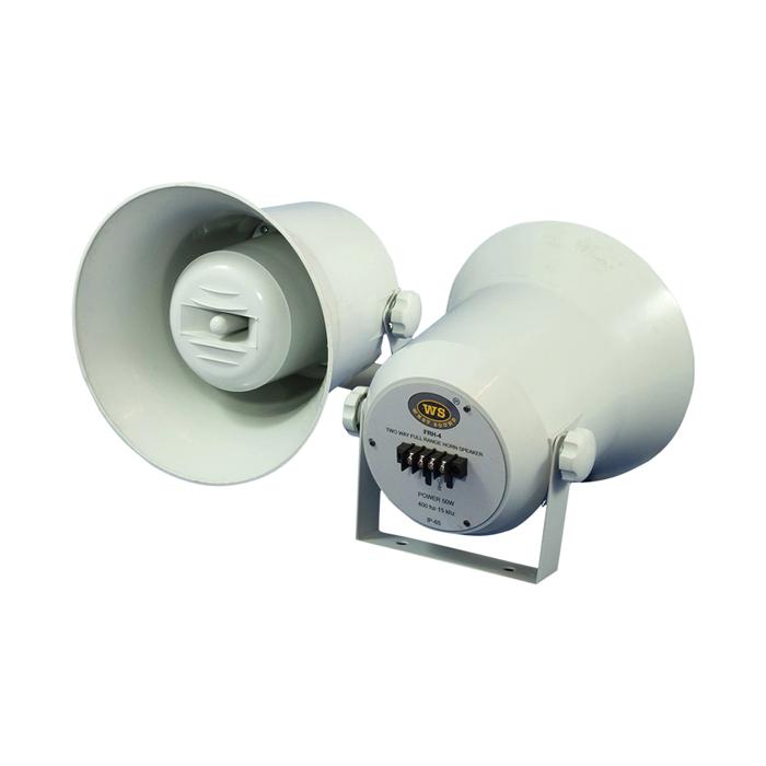 WESTSOUND FRH-4TR 10 CM 40 WATT 100V IP65 TRAFOLU PLASTİK HORN HOPARLÖR