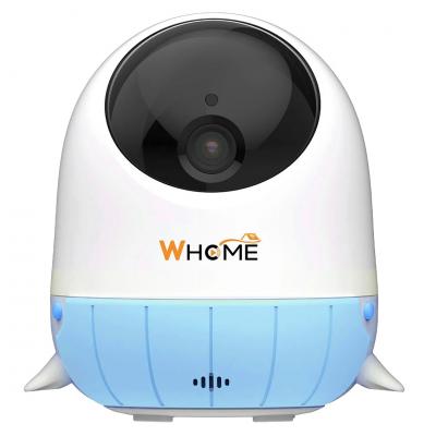 WHOME YAPAY ZEKA DESTEKLİ 2K PTZ GECE GÖRÜŞLÜ MAVİ WİFİ BEBEK GÜVENLİK KAMERASI (128 GB TF KART DESTEKLİ)