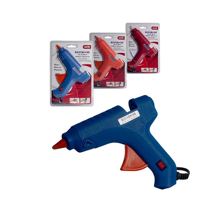 WINNBOSS WN-1162 40 WATT ANAHTARLI SICAK MUM SİLİKON TABANCASI