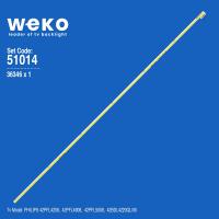 WKSET-6014 36346X1 LBM420M1106-BM-3 (HF)(0)  1 ADET LED BAR (66LED)