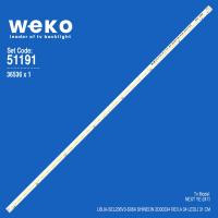 WKSET-6191 36536X1 LBUA-SEL236V3-S06A SHİNEON 2D00334 REV.A  1 ADET LED BAR (34LED)