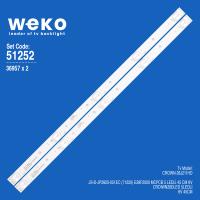 WKSET-6252 36957X2 JS-D-JP2820-051EC  2 ADET LED BAR